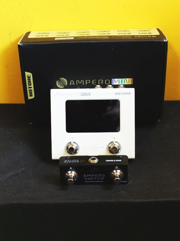 Hotone Ampero Mini Modeling Effects Processor + Footswitch